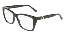 NEW Salvatore Ferragamo SF3030E Eyeglasses 001 Black 100 AUTHENTIC