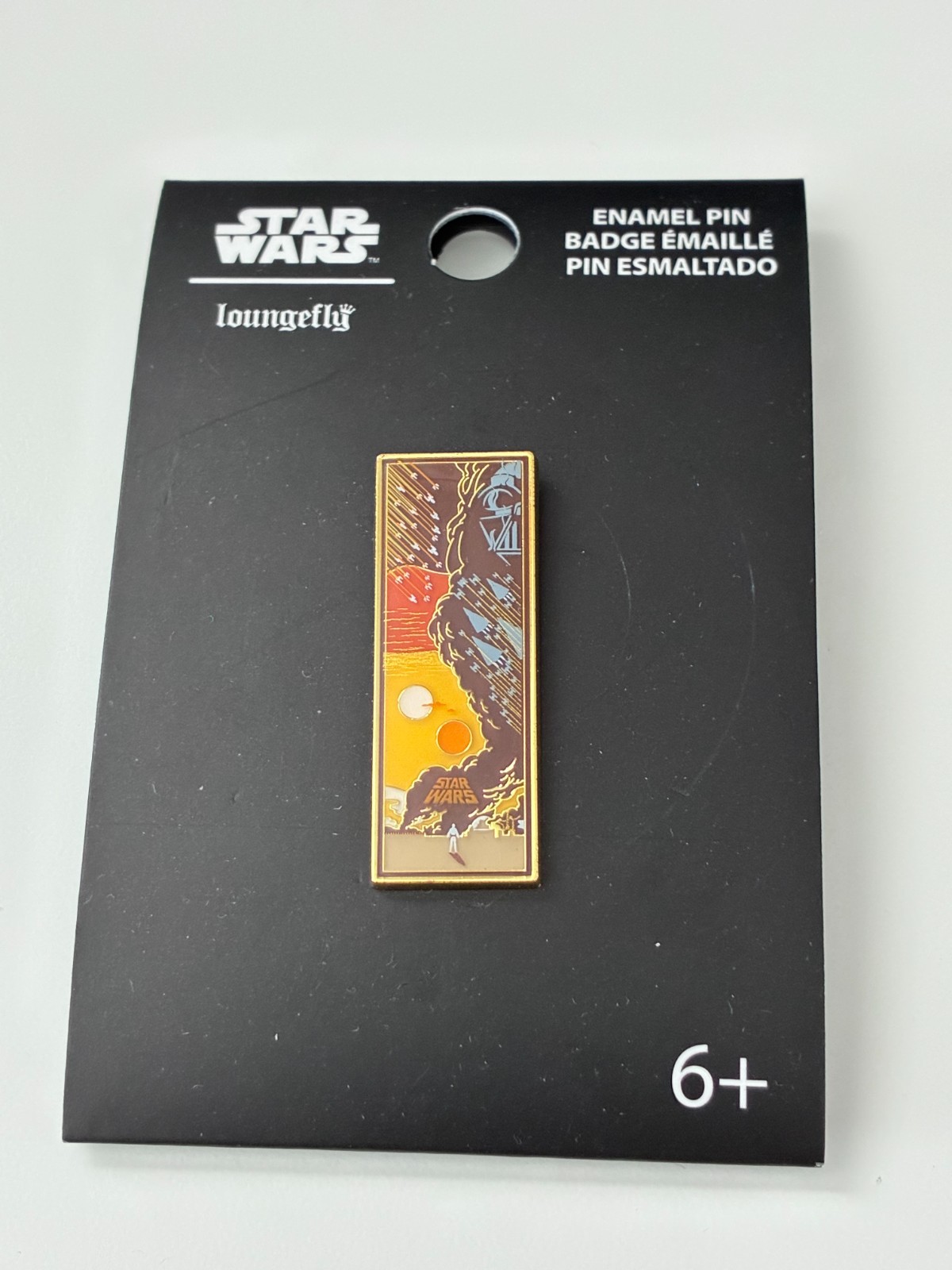 Disney Star Wars Loungefly Pin A New Hope Darth Vader Scenic Series NEW