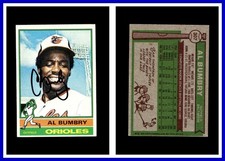 1976 Topps #307 Al Bumbry Autographed Signed AUTO Baltimore Orioles
