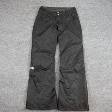 The North Face HyVent Snow Pants Womens Small Black Insulated Ski Snowboard