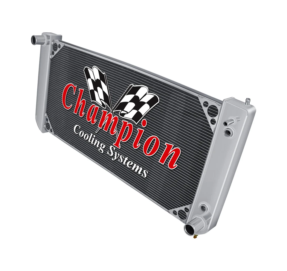 Supply Champion 2 Row CR Series Radiator for 2003 - 2007 Chevrolet C4500 Kodiak Foto 3 de 4