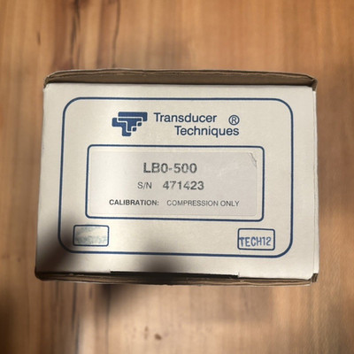 Transducer Techniques LBO-500 Shielded DC Load Cell 
