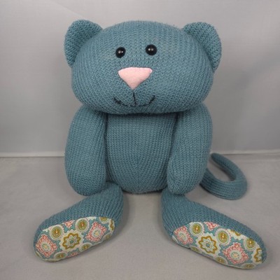 Jellycat - Kashmina Kätzchen - Medium nicht mehr produziert Plüschtier Kuscheltier 12 Zoll Vintage Strickmuster