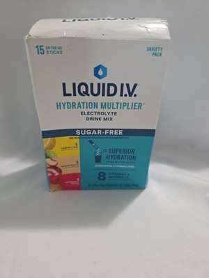 Liquid Iv Hydration Multiplier Sugar Free. Exp-10/2027