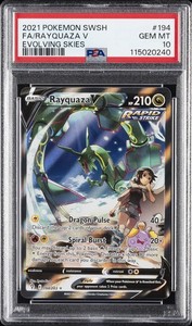 Rayquaza V Psa 10 | eBay