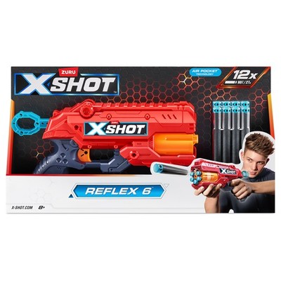 Zuru X SHOT Excel Reflex 6 Dart Blaster