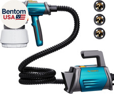 Paint Sprayer 800W HVLP Spray Paint Gun, Electric Paint Sprayer Gun with 4 Nozzl