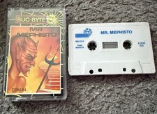 WORKING TAPE Bug-Byte Mr Mephisto Commodore 64 game tested vgc