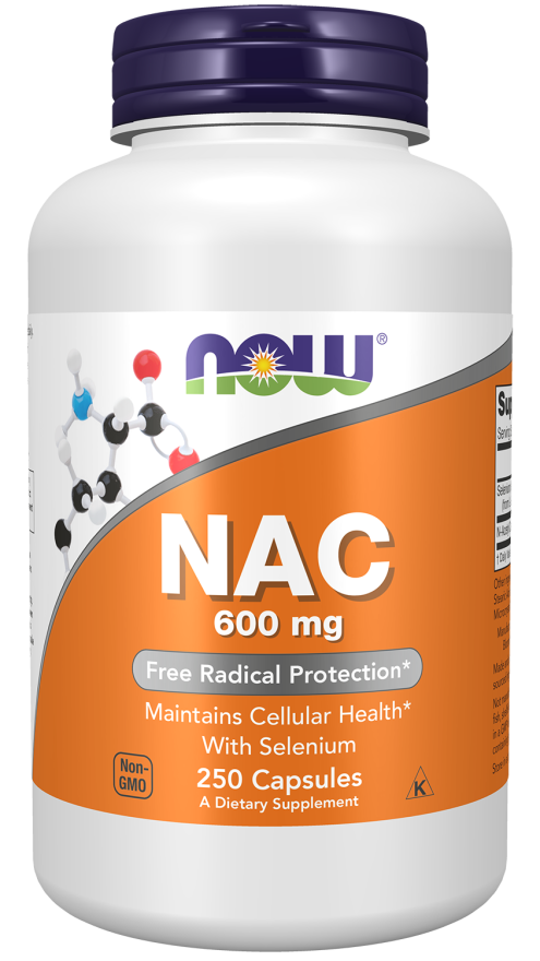 NOW Foods 86 NAC 600mg 250 Dietary Capsules for sale online | eBay