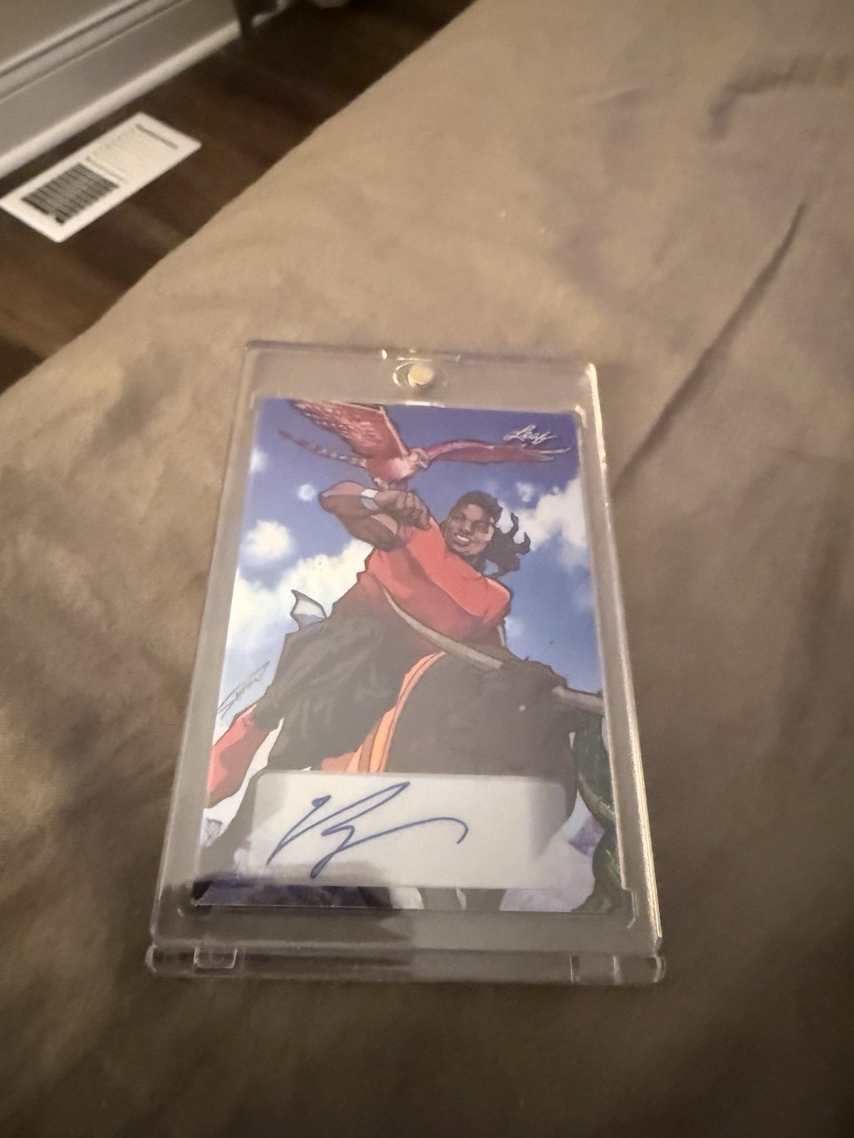 Bijan Robinson Leaf Vivid Anime Nation Autographs #ANBR1 Base