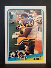 1988 Topps #295 Jackie Slater HOF RAMS