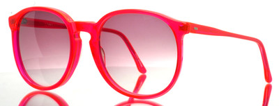 TAXI FE1963 Pink Womens Round Full Rim Gradient Sunglasses 54-22- B:51