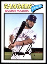 Nomar Mazara 2018 Topps Archives #133 Rangers MLB READ FREE SHIP AutographDen