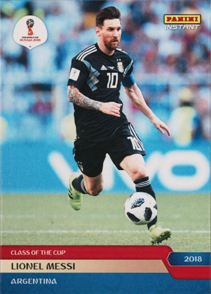 2018 Panini Instant World Cup - Lionel Messi #1 for sale | eBay