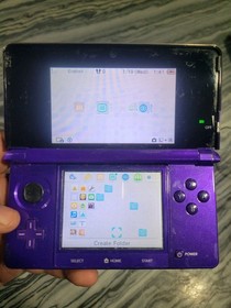 Nintendo 3DS Midnight Purple Portable Gaming Console