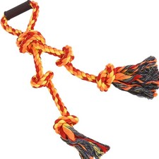 Large Dog Rope Toys for Aggressive Chewers Pitbull Tug of War Interactive Hea...