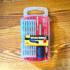 40PC Multi Driver Kit Precision Screwdriver Bit Driver Set w/ Case, T6