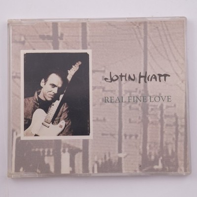 John Hiatt    Real Fine Love CD Single (1990) UK 3 Track Feels Like Rain Blues