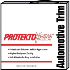 Enhanced 50FT Black U-Channel Edge Guard Trim, 50FT Flexible Plastic PVC Bumpe