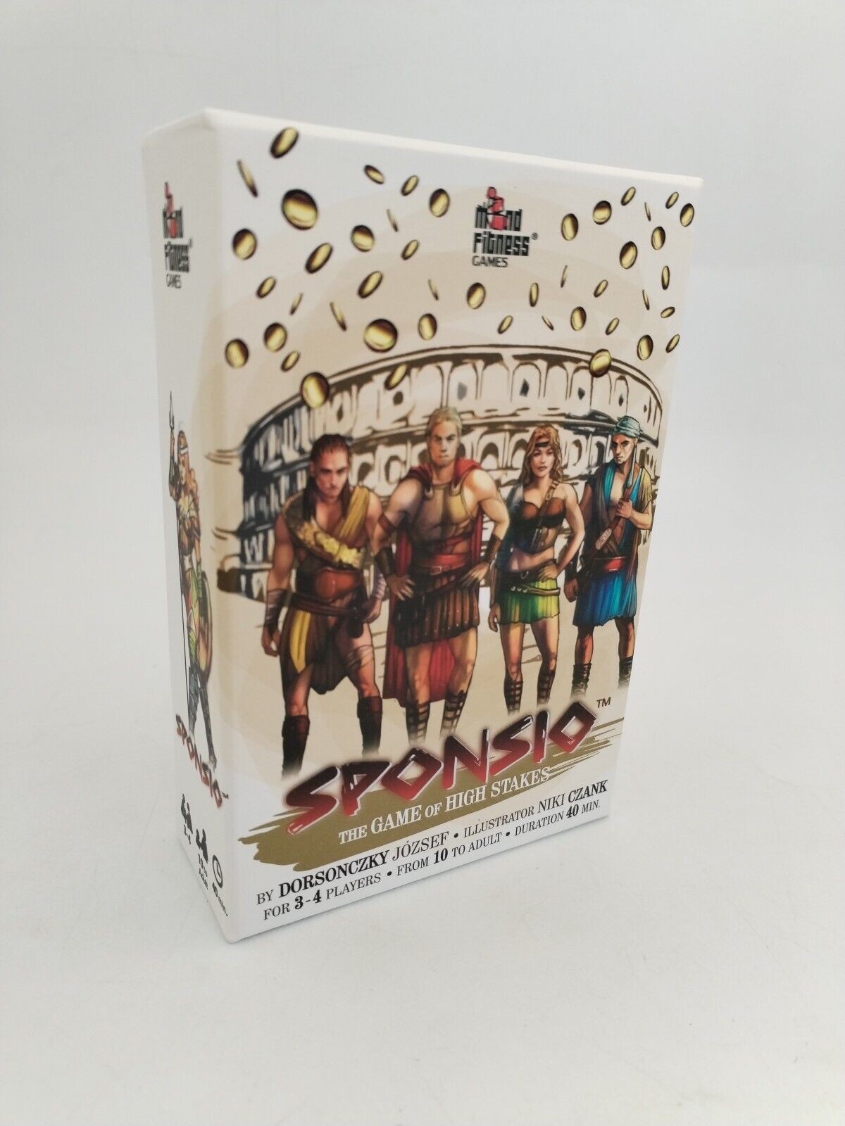 Sponsio Mind Fitness Games jeu de société de réflexion en bois pour adulte