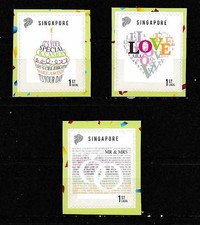 Singapore 2014 Greetings Lets Celebrate SC 1666-1668 Self Adhesive Booklet Issue