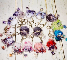 Wuthering Waves Cute Acrylic Keychain, WuWa Kawaii Charm [US SELLER]