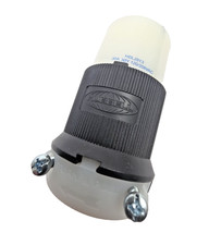 HBL2813 HUBBELL TWIST LOCK CONECTOR L21-30R 30A 120V/208V 4P INSULGRIP, NUEVO