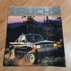 1986 Toyota Trucks Dealer Sales Brochure Book 12" x 11" sr5 pickup