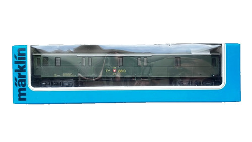 (DA)Märklin H0 4146 vagón de equipaje de tren rápido 18810 SBB CFF [como nuevo, AC, EMBALAJE ORIGINAL] | Zustand: Gebraucht