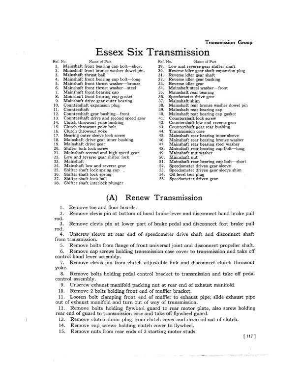 Manual de taller de reparación Hudson and Essex 1921 1922 1923 1924 1925 1926 1927 1928 1929 Foto 3 de 4