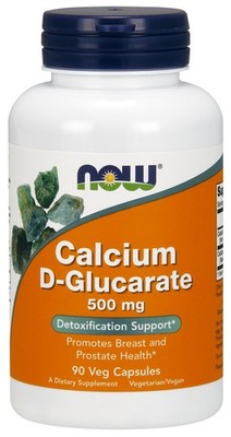 NOW Foods Calcium D-Glucarate, 500mg - 90 vcaps (399,89 EUR/kg)