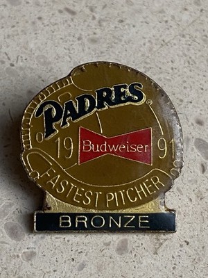 Pin s Budweiser Padres Bier  