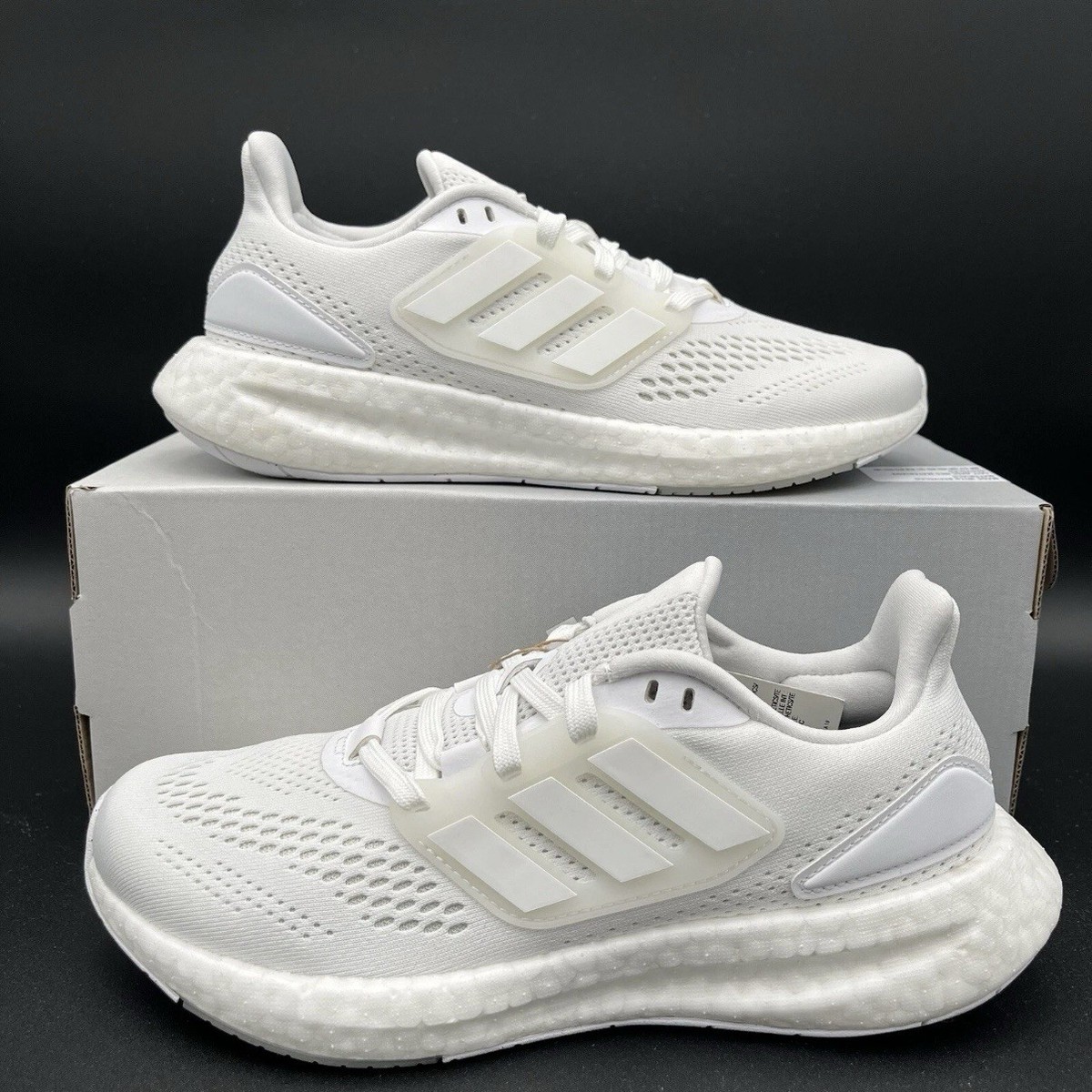 adidas gazelle silver green womens adidas Womens Pureboost 22 Running Shoes – ShopCGX main image 0