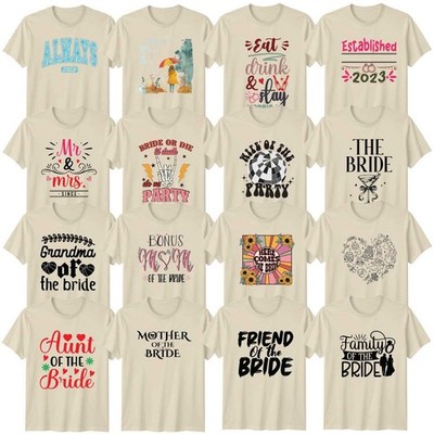 Boho Valentinstag Erwachsene T-Shirt Hochzeit Valentinstag Geschenk