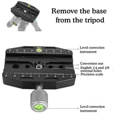 50/70/90/110mm Quick Release Clamp For Arca-Swiss Tripod New Ball Mount Clamp UK