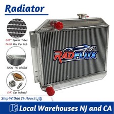 For Jeep Willys Cj-3a Cj-3b Cj5 M38 1949-1964 Station Wagon Truck Mt Radiator
