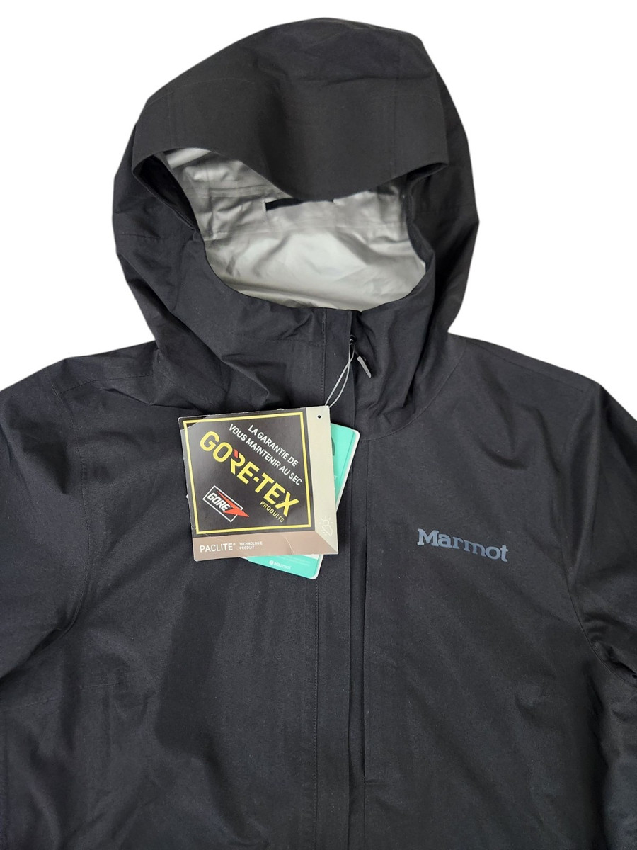Marmot Minimalist Gore-tex Black Rain Jacket Women's Size Marmot Minimalist Gore-tex Black Rain Jacket Women's Size