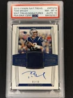 2019 National Treasures Tom Brady Material Jersey Auto #/10 Patriots PSA 8 🔥