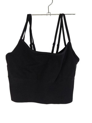 H&M Mama Active Damen Sport BH Schwarz Ärmellos Rundhals Gr. Small Gratis PP