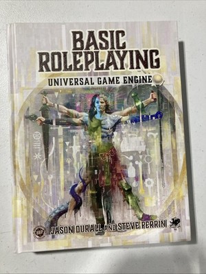 Basic Roleplaying RPG : Universal Game Engine - Core Rulebook (Hardcover 2023)