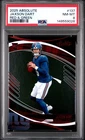2025 PANINI ABSOLUTE RED & GREEN #137 JAXSON DART ROOKIE RC PSA 8