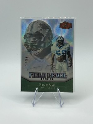 Ernie Sims 2006 Flair Showcase Field Level Rookies #197 Rookie Card RC /299