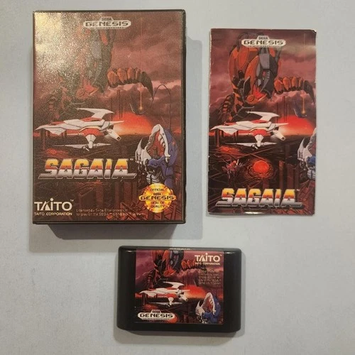Sagaia (Sega Genesis, 1991) CIB w/Manual VG-VF