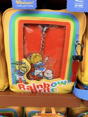 Universal Whatever! Makes You Happy Rainbow Brite Pin Display Mini