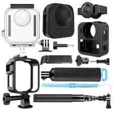 Accessories Kit Waterproof case cover Cage Floating Monopod for Gopro hero Max 2