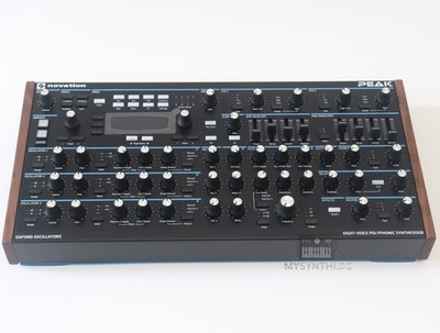 Novation Peak - Desktop Synthesizer + Decksaver & OVP + 2 Jahre Gewährleistung