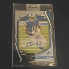 2021 Panini Absolute Amon-Ra St. Brown Rookie Autograph #131 Detroit Lions NFL