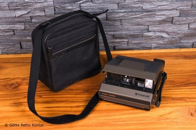   Polaroid Image System Sofortbildkamera + Tasche   ohne Film   ungetestet