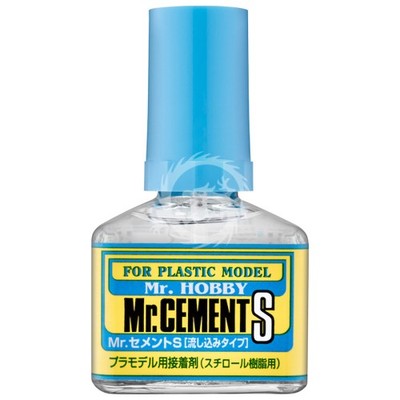 MC-129 Mr.Cement S Plastic Adhesive. Mr.Hobby-Gunze