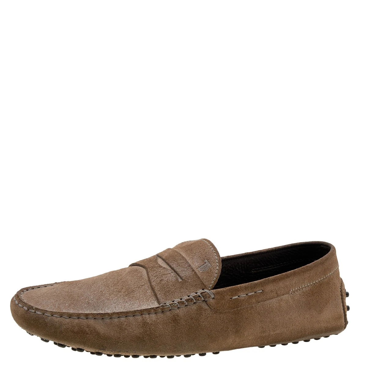 TOD’S Mocassini slip on in pelle scamosciata marrone Tod's taglia 45 5